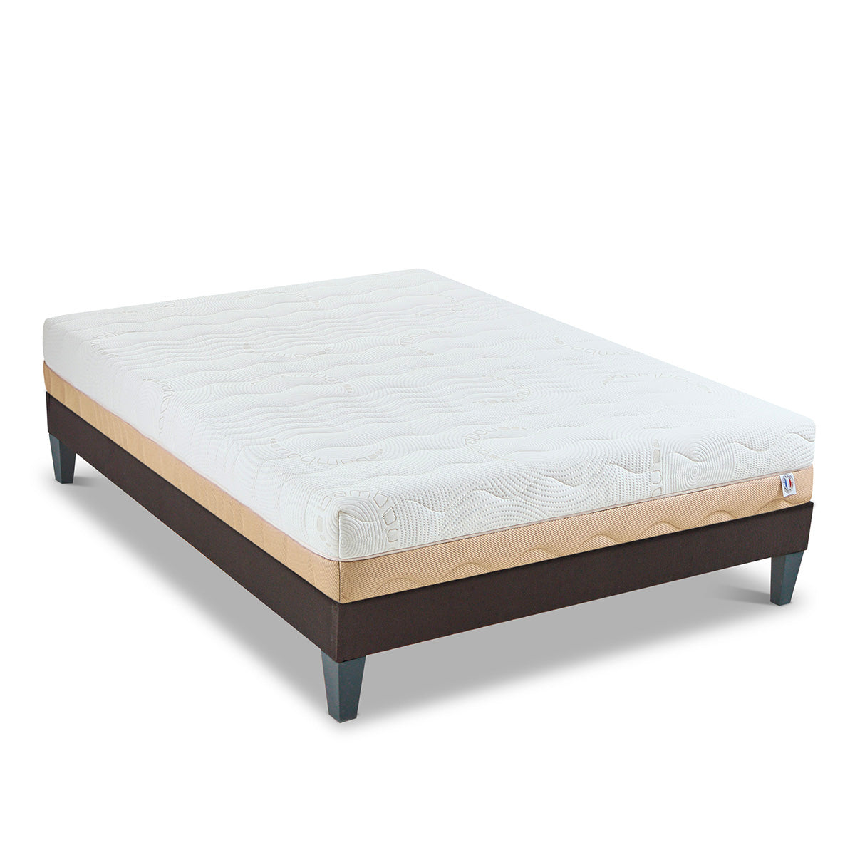 Ensemble Matelas Mousse LÉMAN avec sommier