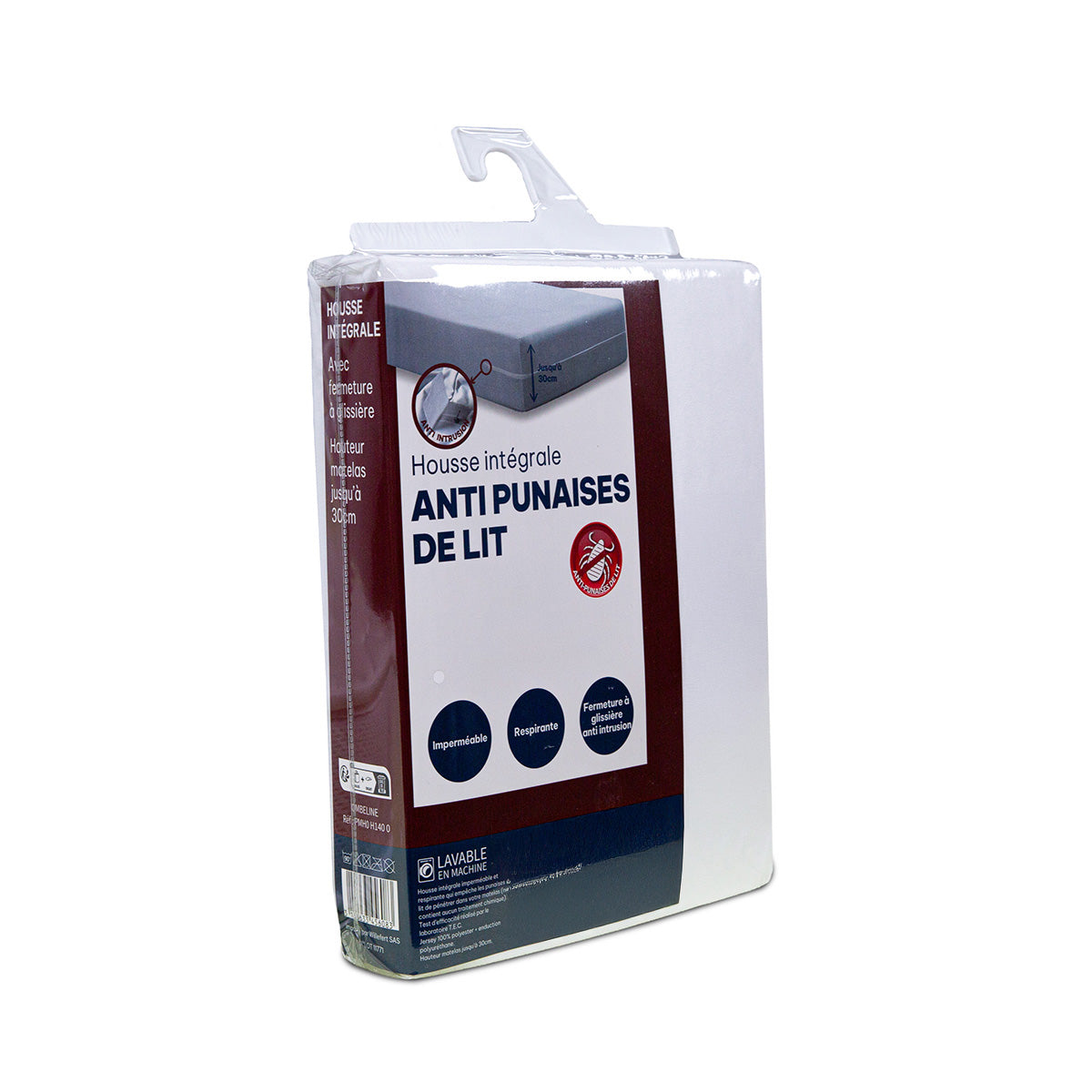 Alèse imperméable Anti-punaises de lit Bonnet 30 cm QUIÉTUDE