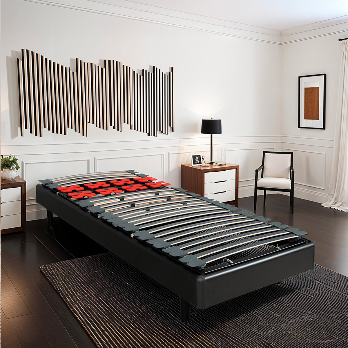 Sommier électrique à lattes et plots BODYSOFT