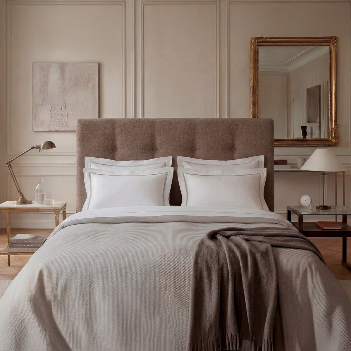 Tête de lit Capitonnée Tissu SISAL