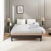 Prêt-à-dormir LÉMAN avec Sommier, Couette, Oreillers et Protège-matelas 