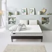 Prêt-à-dormir CRISTAL avec Sommier, Couette, Oreillers et Protège-matelas 