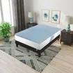 Surmatelas Mémoire de forme et Gel fraîcheur 6 cm REFRESH