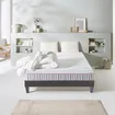 Prêt-à-dormir MON COCON avec Sommier, Couette, Oreillers et Protège-matelas 