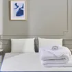 Prêt-à-dormir QUINCONCES avec Sommier, Couette, Oreillers et Protège-matelas 