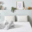 Prêt-à-dormir EUPRAXIE avec Sommier, Couette, Oreillers et Protège-matelas 
