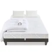 Prêt-à-dormir EUPRAXIE avec Sommier, Couette, Oreillers et Protège-matelas 