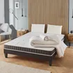 Prêt-à-dormir INTUITION avec Sommier, Couette, Oreillers et Protège-matelas 