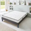 Ensemble Matelas Mémoire de forme CRISTAL avec sommier