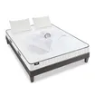 Prêt-à-dormir CRISTAL avec Sommier, Couette, Oreillers et Protège-matelas 