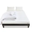 Prêt-à-dormir EGIO avec Sommier, Couette, Oreillers et Protège-matelas 