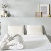 Prêt-à-dormir MON COCON avec Sommier, Couette, Oreillers et Protège-matelas 