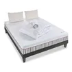 Prêt-à-dormir MON COCON avec Sommier, Couette, Oreillers et Protège-matelas 