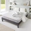 Prêt-à-dormir MON COCON avec Sommier, Couette, Oreillers et Protège-matelas 