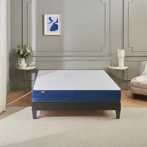 Ensemble Matelas Ressorts ensachés QUINCONCES avec sommier