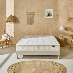 Ensemble Matelas Latex PRÉLUDE avec sommier