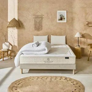 Prêt-à-dormir PRÉLUDE avec Sommier, Couette, Oreillers et Protège-matelas 