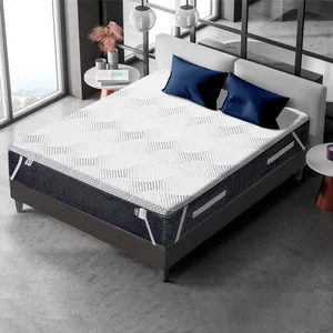 Surmatelas Mémoire de forme et Gel fraîcheur 5 cm VISCO TOUCH