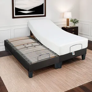 Ensemble Matelas Mémoire de forme ABSOLU avec sommier AMIRAL