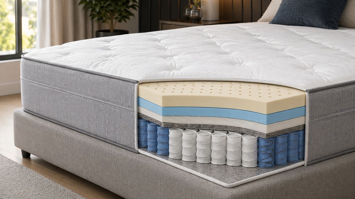 qu-est-ce-qu-un-matelas-hybride-definition-et-avantages