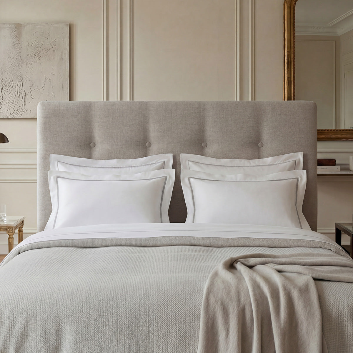Tête de lit Capitonnée Tissu SISAL