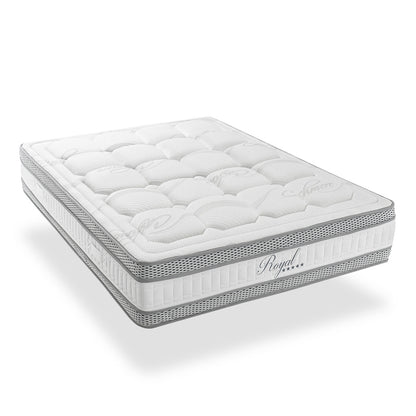Pack Prêt à dormir ROYAL 5*Matelas Mémoire de forme + Sommier + Accessoires