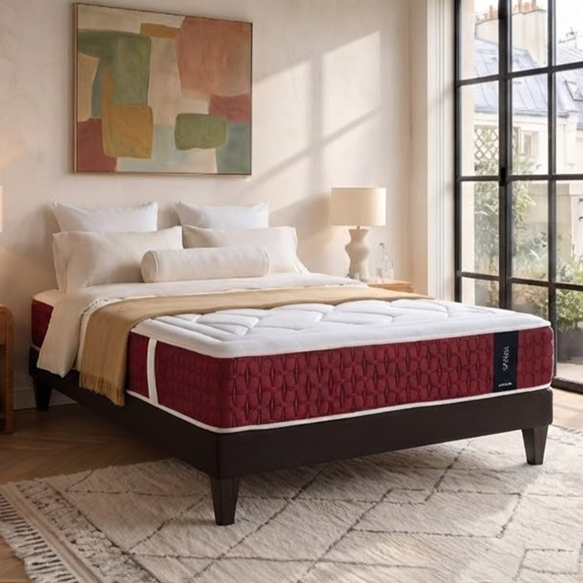 Ensemble Matelas PASSION et Sommier AURORE