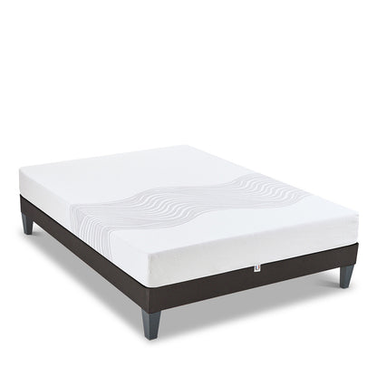 Ensemble Sensitive - Matelas ferme mémoire de forme + Sommier tri-lattes - 21 cm d'épaisseur