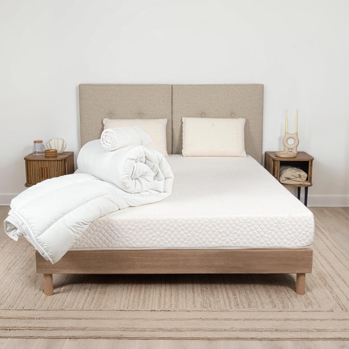 Pack Couette, Oreillers, Protège-matelas RÊVERIE