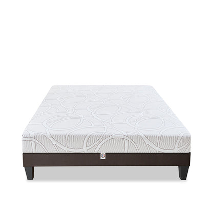 Ensemble Matelas Mémoire de forme EUPRAXIE avec sommier