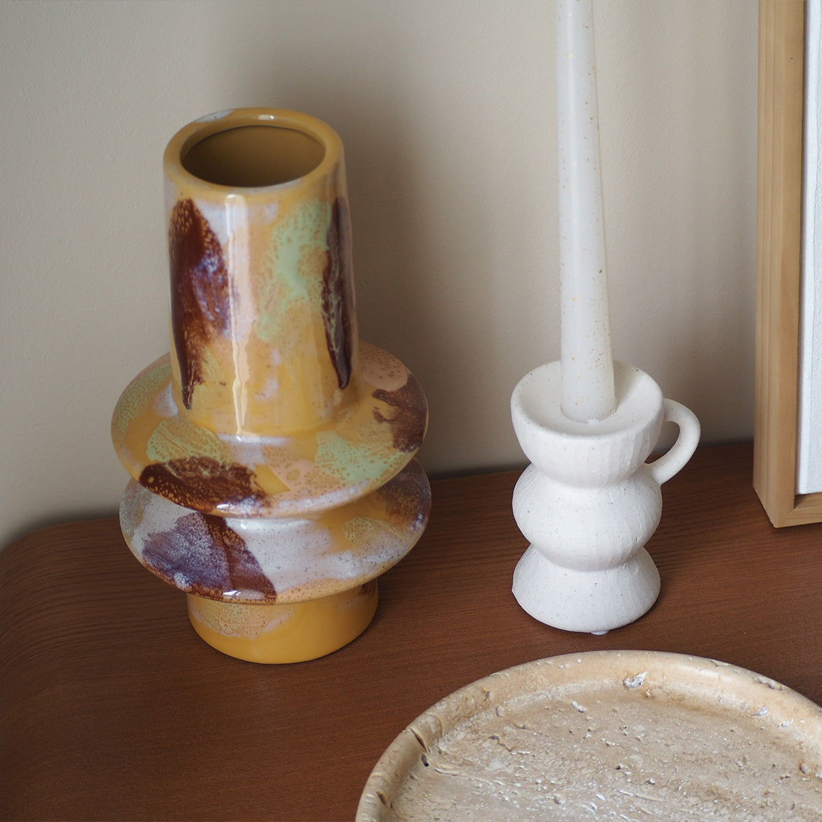 bougeoir-ceramique-blanche-cleo