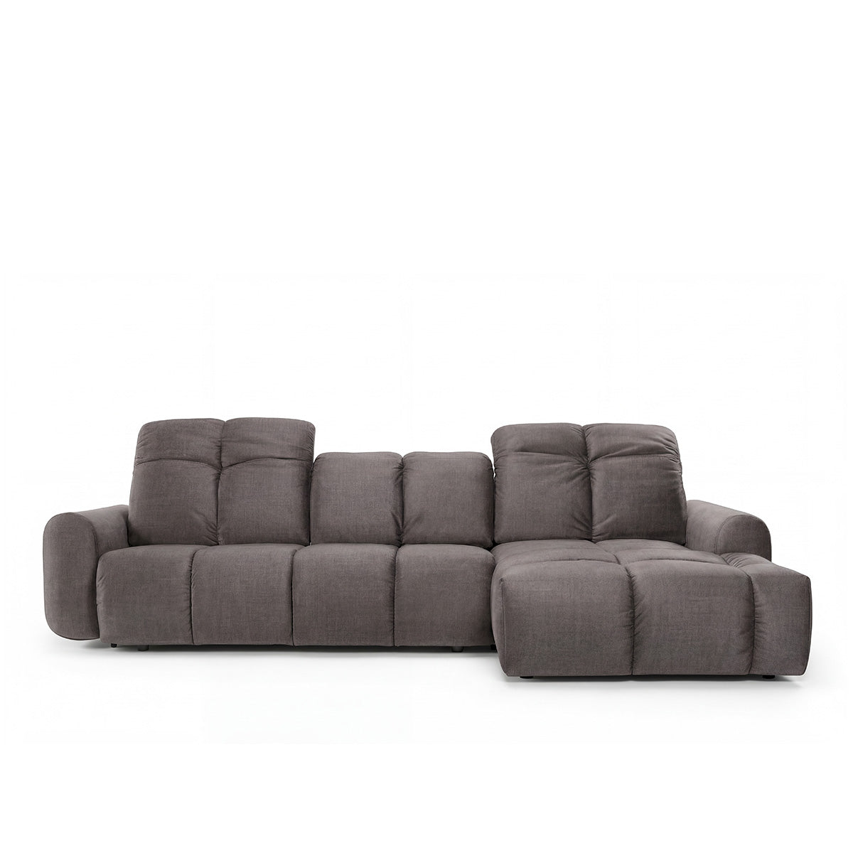 Canapé d'angle convertible - 4 places - Tissu - ANACAPRI