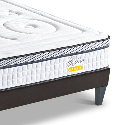 Ensemble Matelas Hybride REINA 2.0 avec sommier