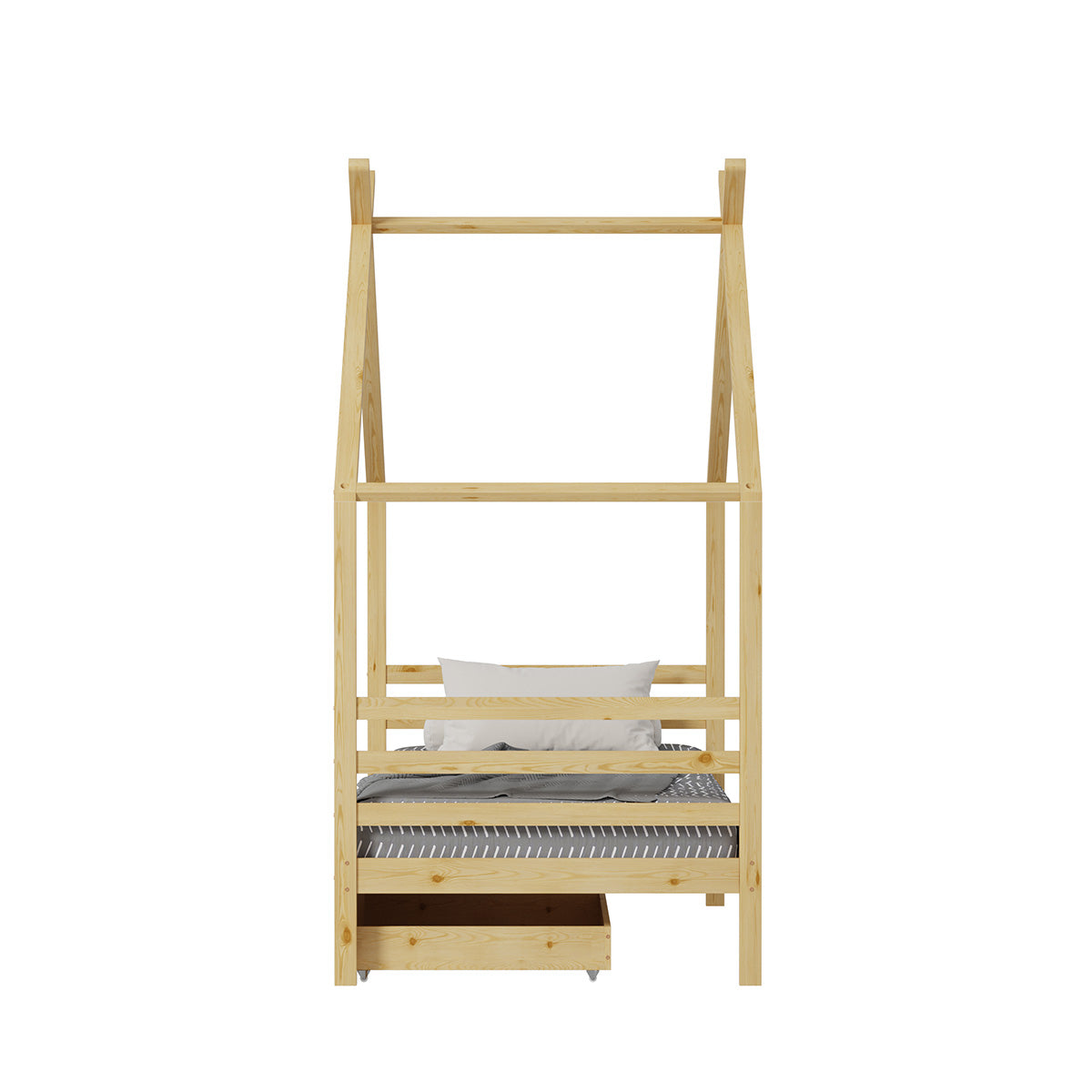 Lit cabane avec tiroir BAMBINO