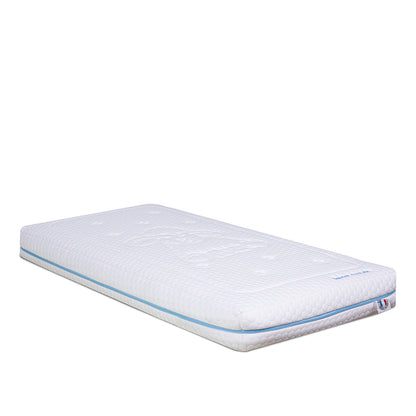 Matelas Mousse 14 cm BABY BLEU