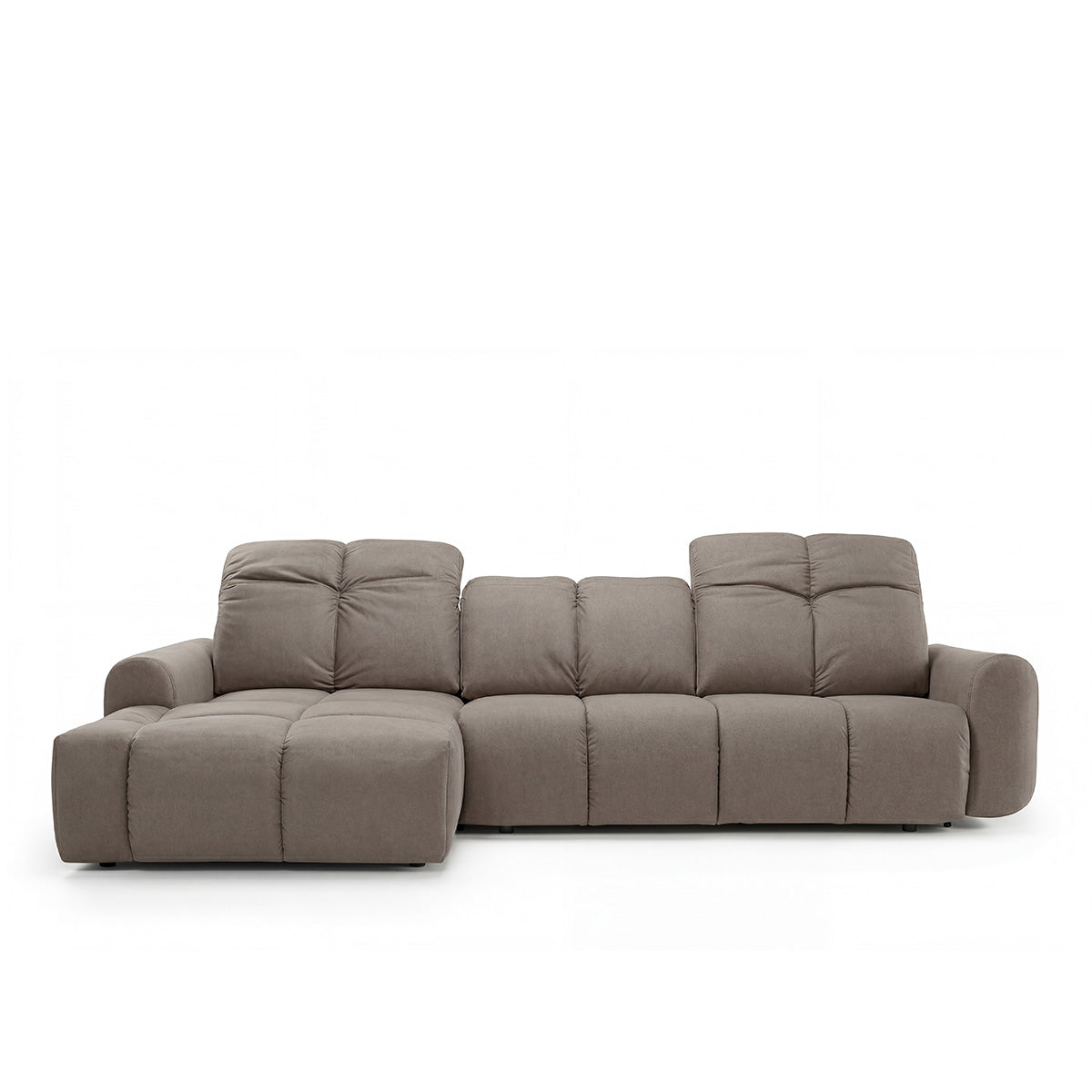 Canapé d'angle convertible - 4 places - Tissu - ANACAPRI