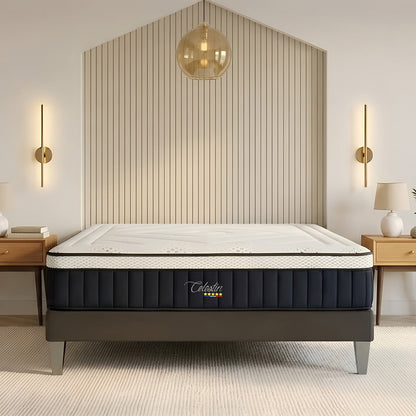 Matelas Célestin 2.0 - Mémoire de forme - Accueil moelleux - 29 cm d'épaisseur