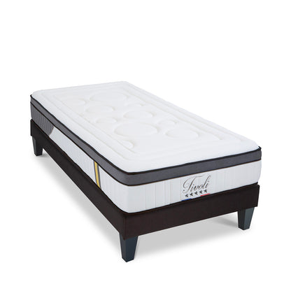 Ensemble Matelas Mémoire de forme TIVOLI avec sommier