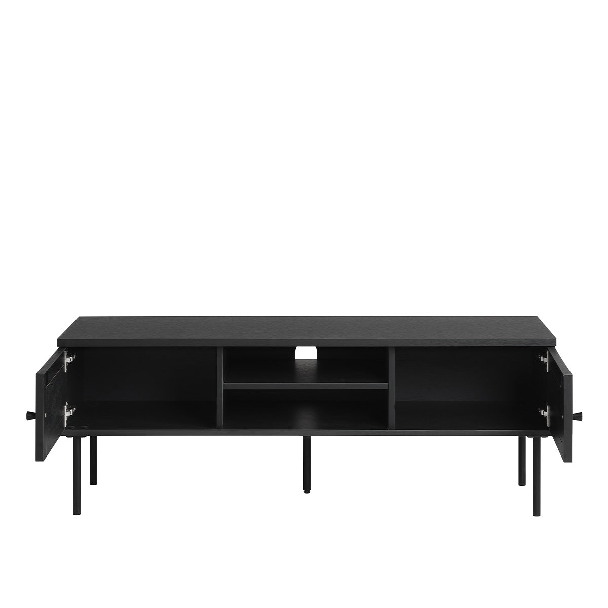 meuble-tv-120-cm-2-portes-bois-et-cannage-noirs-manarola