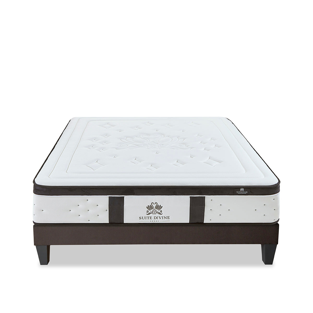 Ensemble Matelas Mémoire de forme SUITE DIVINE avec sommier
