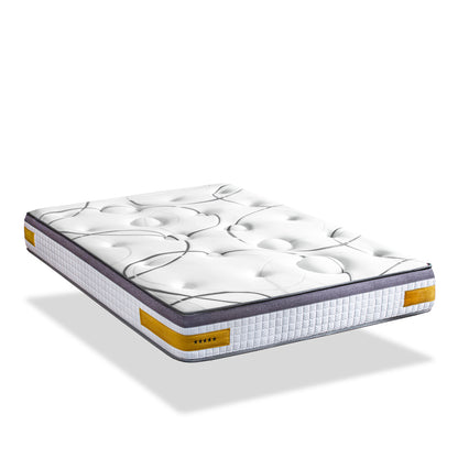 Ensemble Matelas Mémoire de forme COPENHAGUE avec sommier