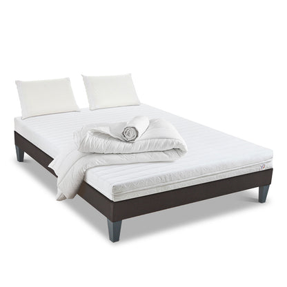 Prêt-à-dormir KLO avec Sommier, Couette, Oreillers et Protège-matelas