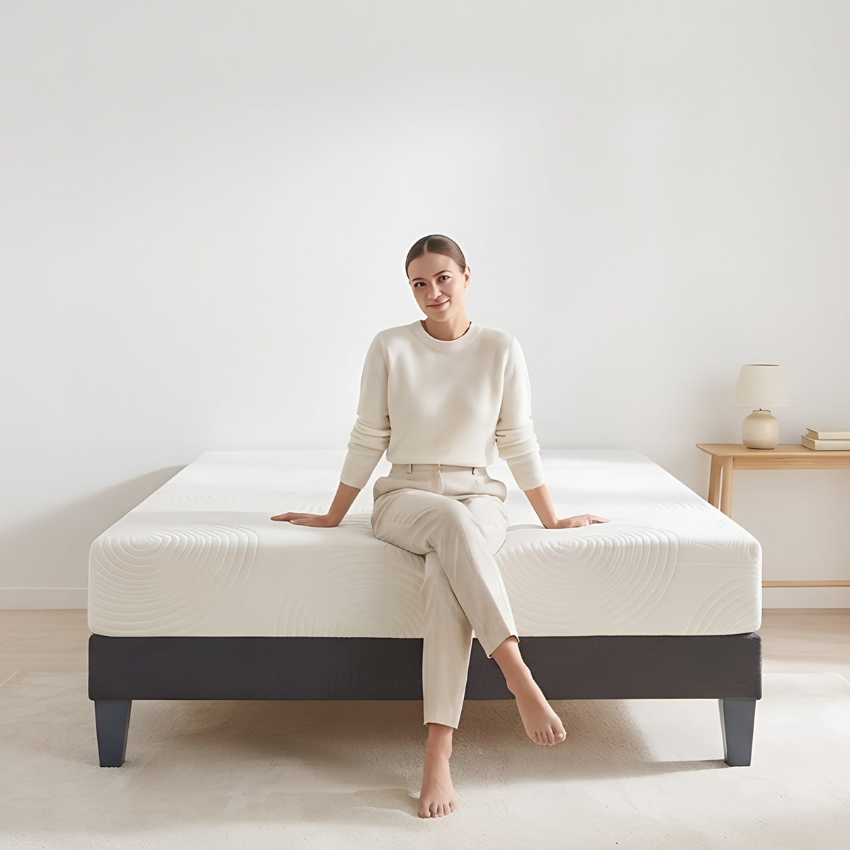 Ensemble Matelas Mémoire de forme HÉRA avec Sommier
