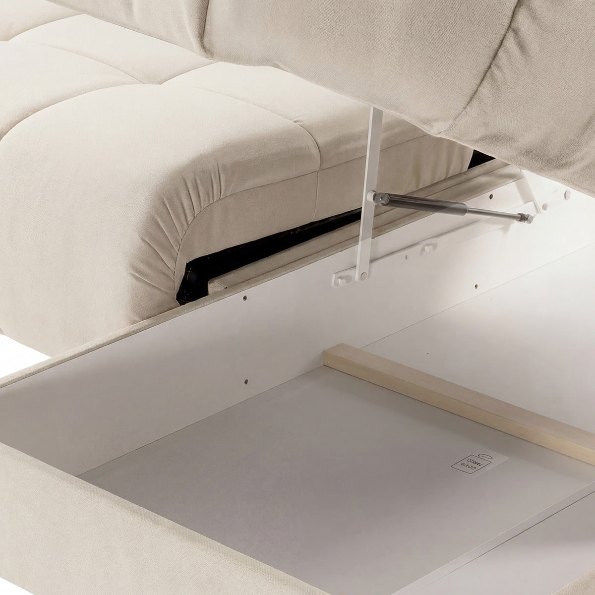 Canapé d'angle convertible - 4 places - Tissu - ANACAPRI