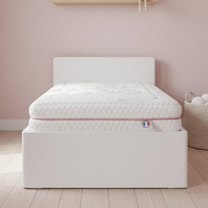 Matelas Mousse 14 cm BABY ROSE