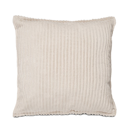 Lot de coussins velours côtelé MALO - Beige
