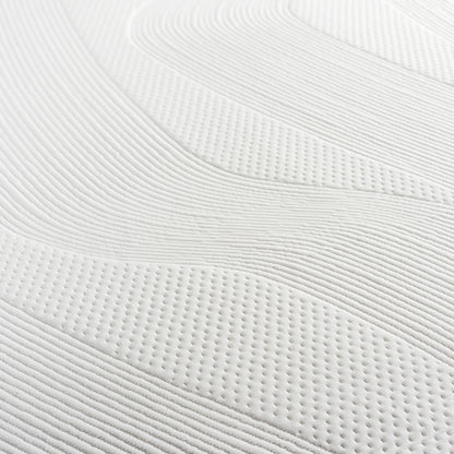 Ensemble Paris - Matelas mousse mémoire de forme + Sommier bois - 24 cm d'épaisseur - Accueil moelleux, soutien ferme