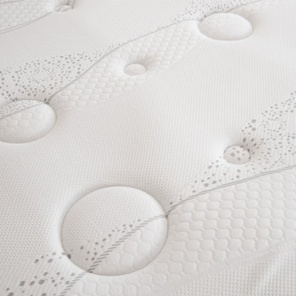 Ensemble Intuition - Matelas mémoire de forme + Sommier tri-lattes - 15 cm d'épaisseur - Accueil équilibré, soutien ferme
