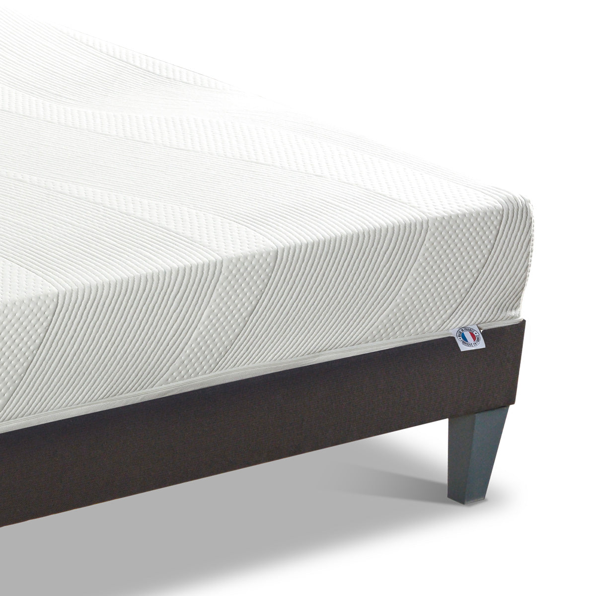 Ensemble Matelas Mémoire de forme PARIS avec sommier
