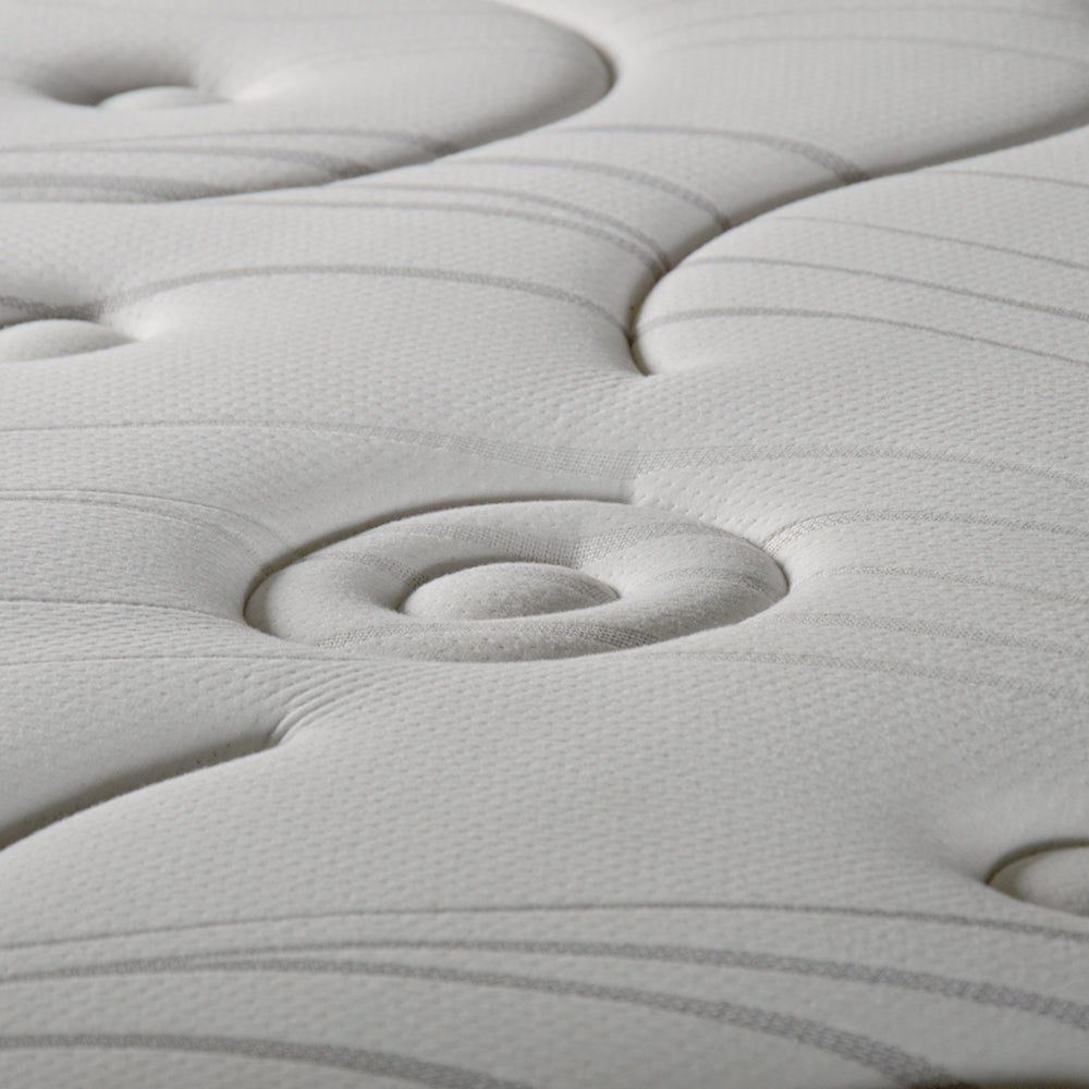 Ensemble DIVIN  Matelas Ressorts ensachés + Sommier Bois